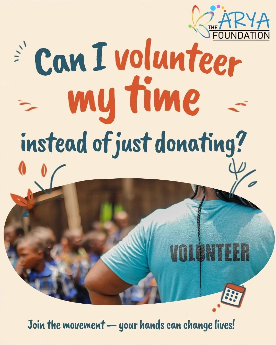 "Can I volunteer my time instead of just donating?" 🤔 The answer is a resounding YES! 

As a 100% volunteer-run organization, we rely on the heart and dedication of our community. When you volunteer, you aren't just giving time&mdash;you&r