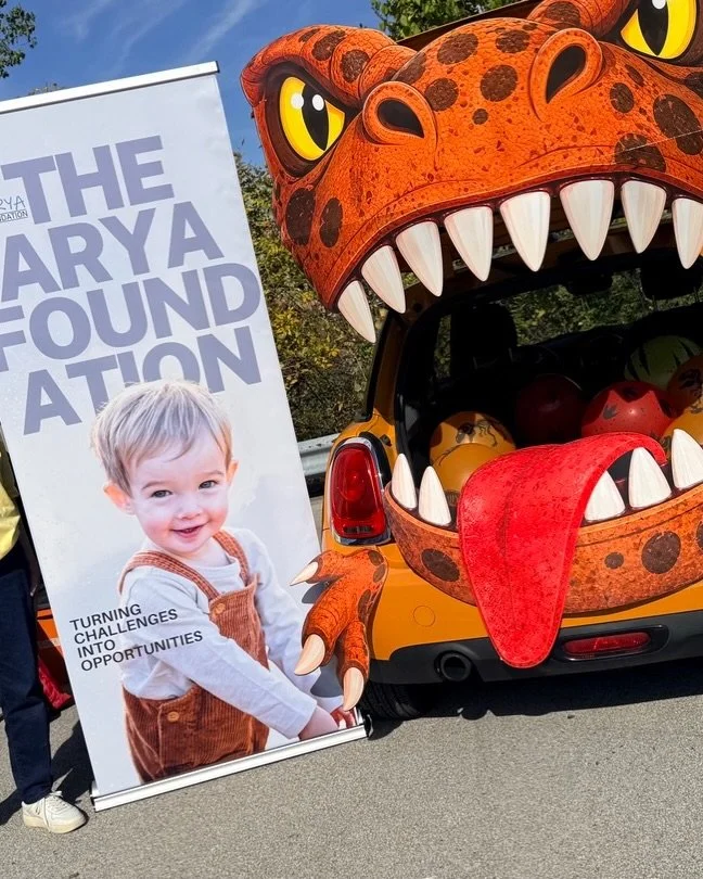 🎃 Spooktacular Times at @hondafrontenac ! 🍂☀️ 
Gorgeous weather, incredible costumes, and tons of fun! 🍬✨ The Arya Foundation team had the absolute best time hanging out at the Honda of Frontenac Trunk or Treat. 
Thank you to everyone who stopped 