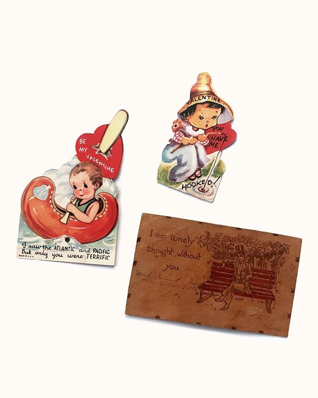 I&rsquo;ve never celebrated Valentine&rsquo;s Day much, whether in a relationship or not. But I do enjoy browsing vintage valentines when I see them. The litho, die cuts of the 30s and 40s are always so interesting, if at times also kind of creepy an