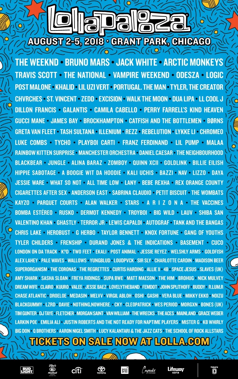 LOLLAPALOOZA MUSIC FESTIVAL