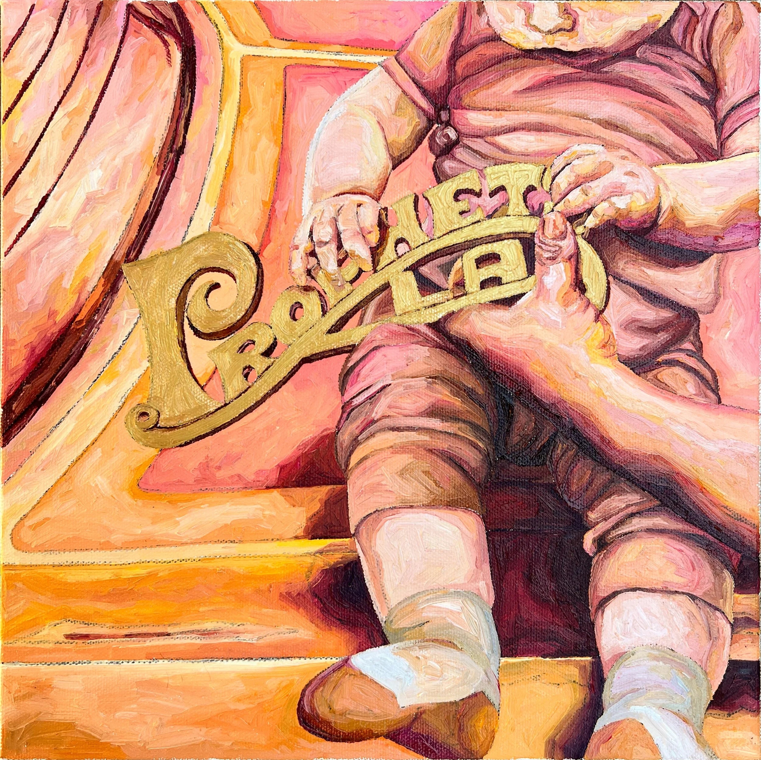 Sembrando (2022) 12"x12" Oil on Canvas