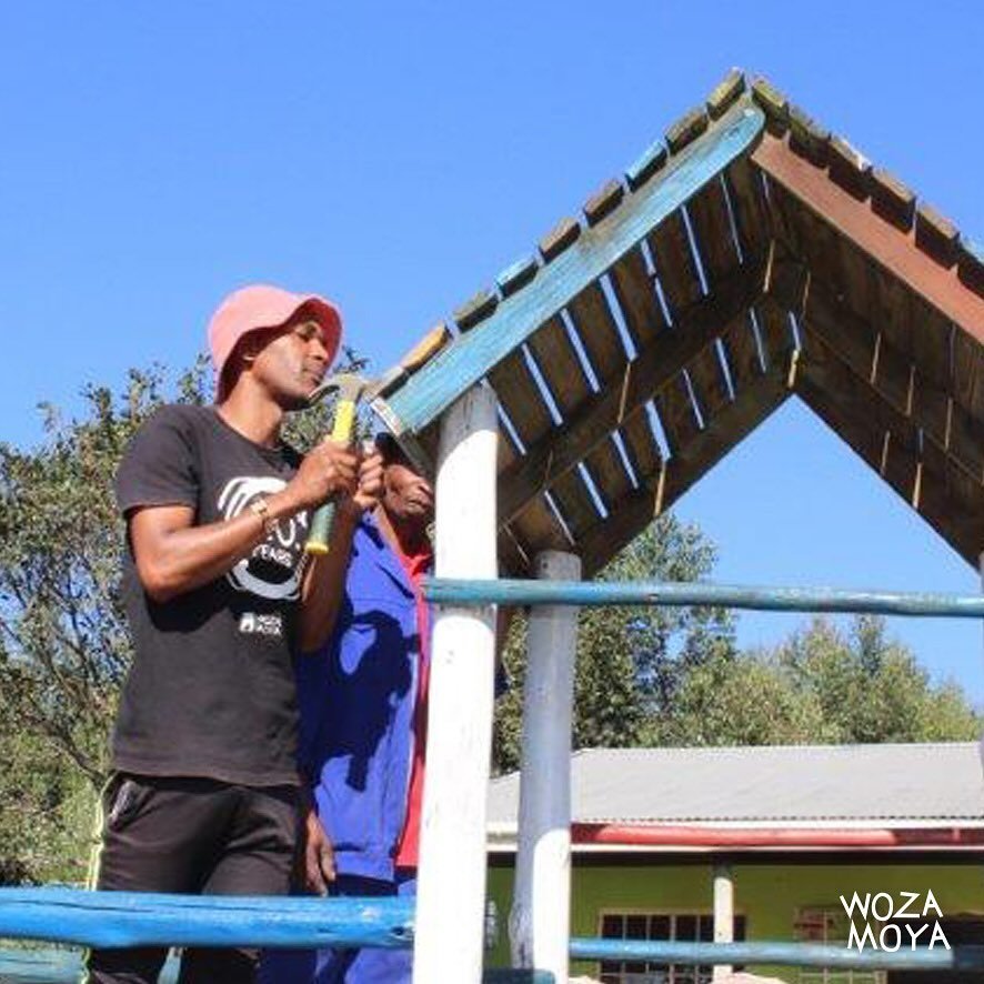 Woza Moya&rsquo;s maintenance team is hard at work fixing the outdoor area at the ECD Centre. These improvements are being made to create a safer and more enjoyable environment for the children.

#WozaMoyaixopo #ECDCentre #ChildSafety #CommunityCare