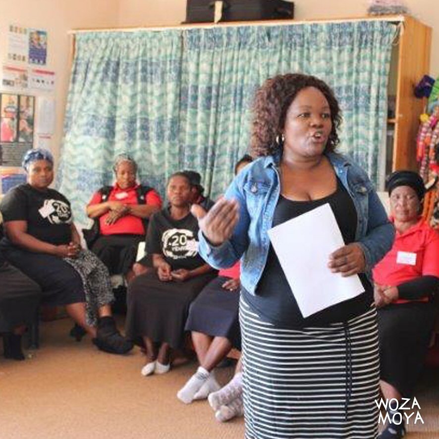 Woza Moya recently held training on Gender based Violence by FAMSA Pietermaritzburg. This aimed to capacitate Woza Moya staff to be able to facilitate awarenesses in the rural area of Ufafa Valley. Basic counselling skills were demonstrated to the st