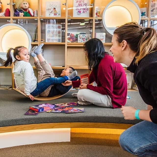 We were always told to treat books with respect (and my word, we do), but sometimes we like telling stories where we can jump and roll and wriggle and SO, we made our story cards to be as frisbee-ee as possible. Throw them, SHOUT with them, wiggle yo