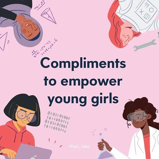 Girls are so much more than pretty and cute. But they&rsquo;re words they hear all the time. So we&rsquo;ve collected a list of go-to confidence boosters for young girls in the go! Keep them in your back pocket. Use them daily.
.
Words to compliment 