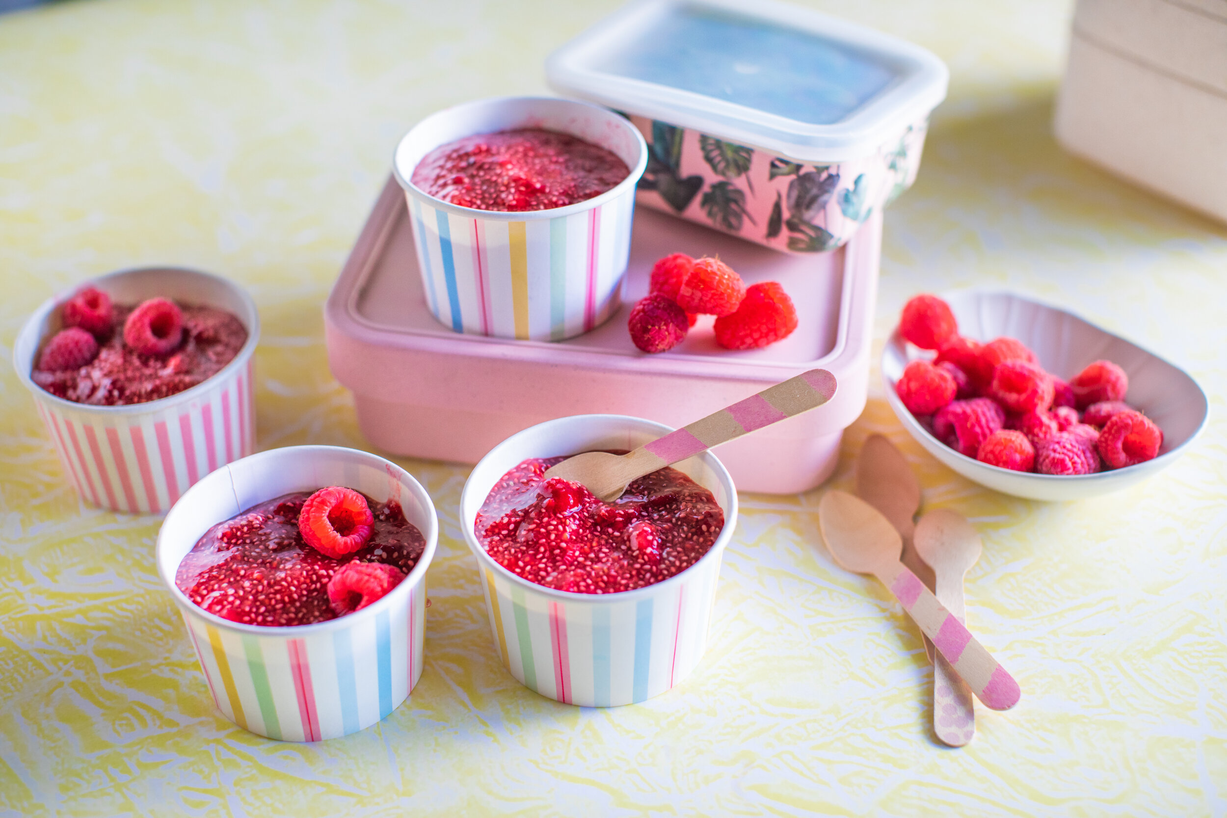Raspberry 'Jam' Pudding