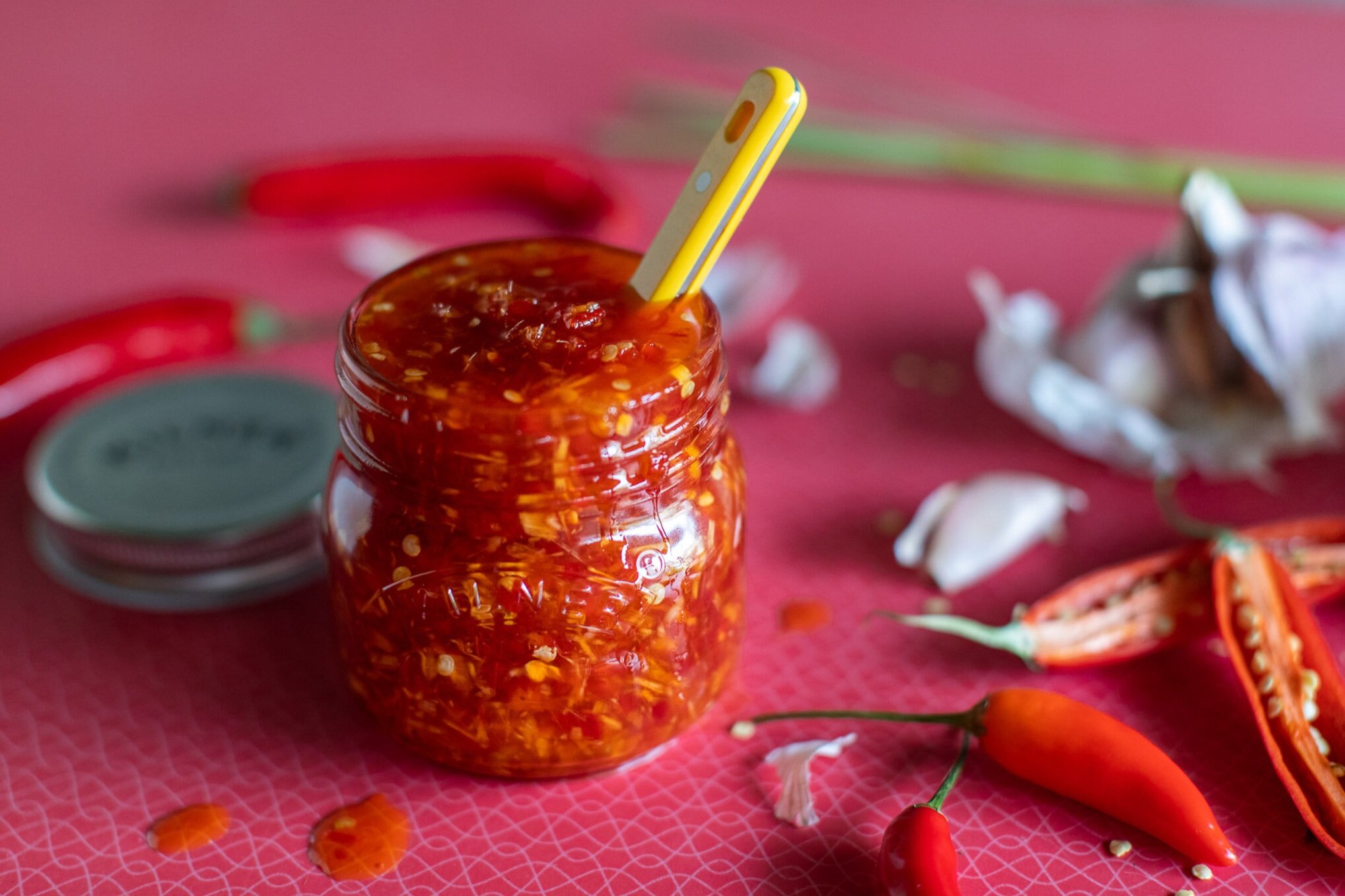 My Not-too-sweet Chilli Sauce