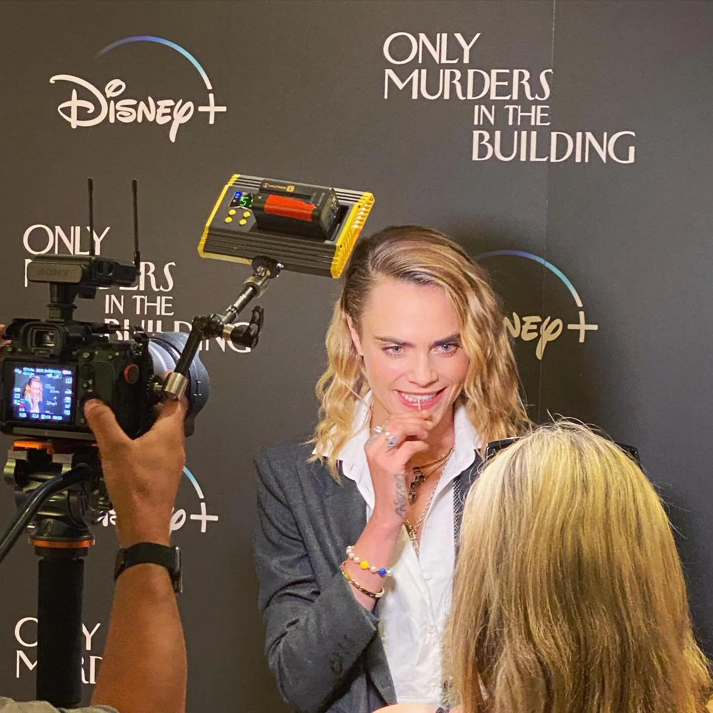 Only Cara in the Building!!! @disneyplusuk  #onlymurdersinthebuilding Season 2 is killer