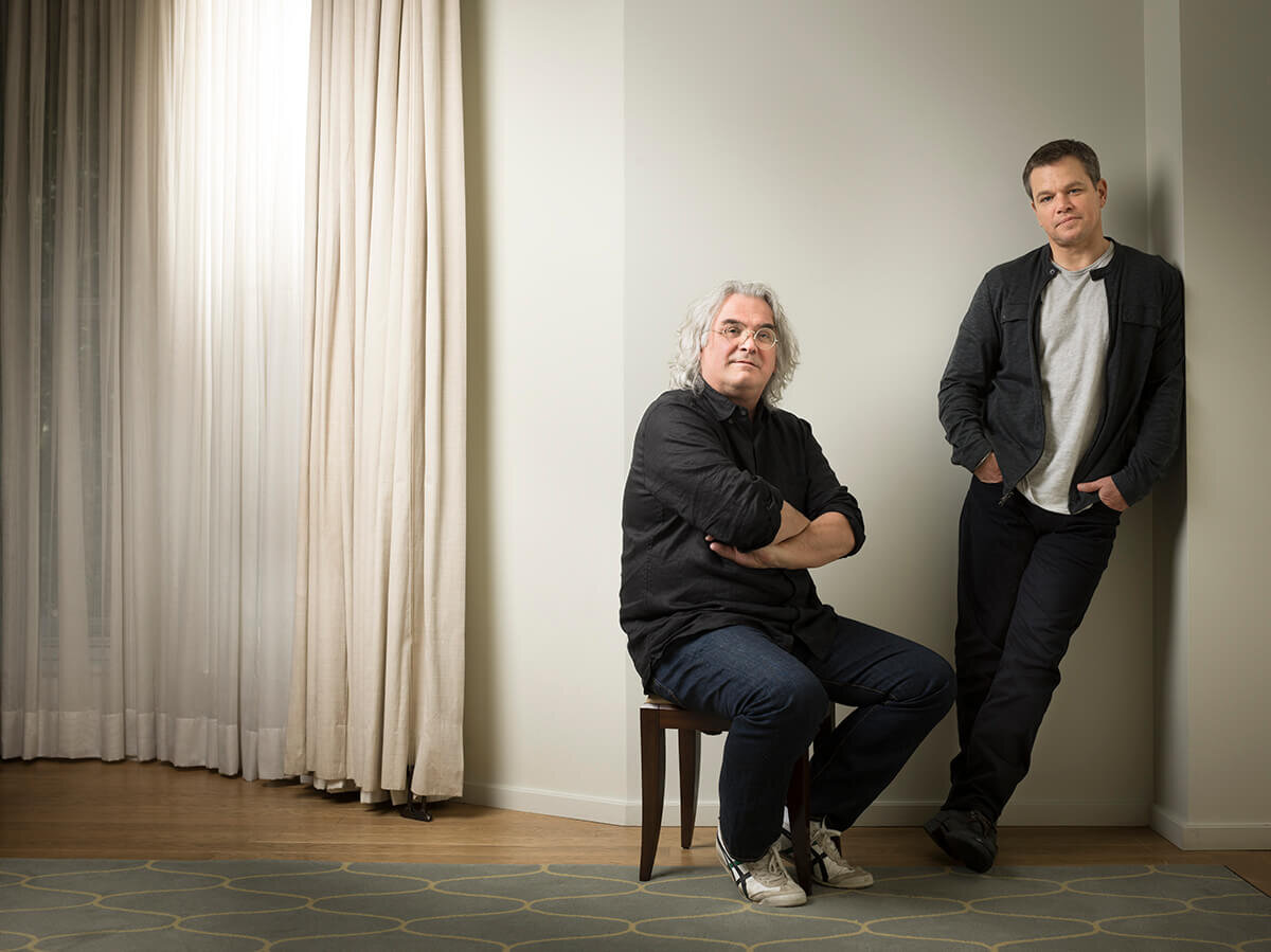 Matt Damon and Paul Greengrass