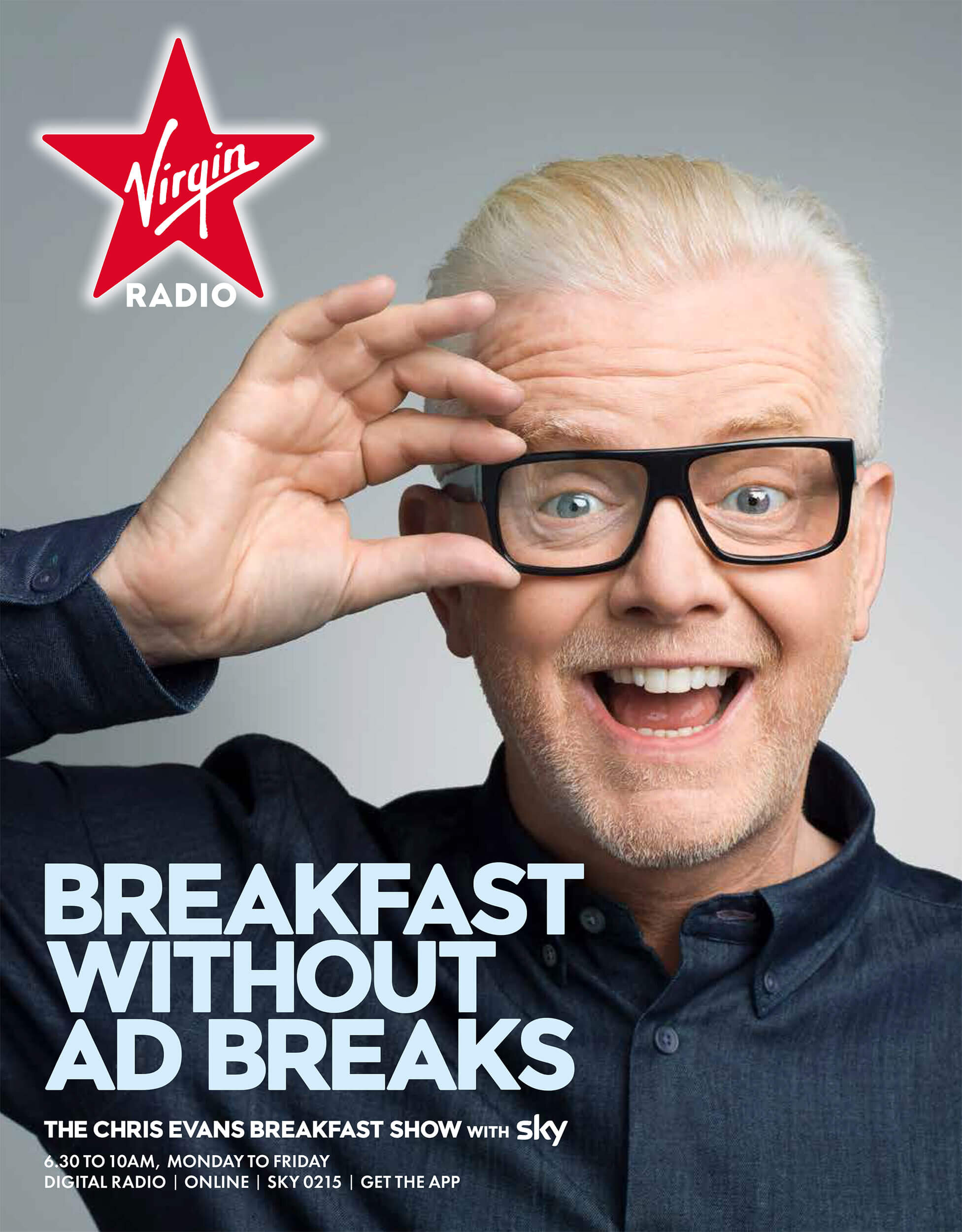 Chris Evans for Virgin Radio