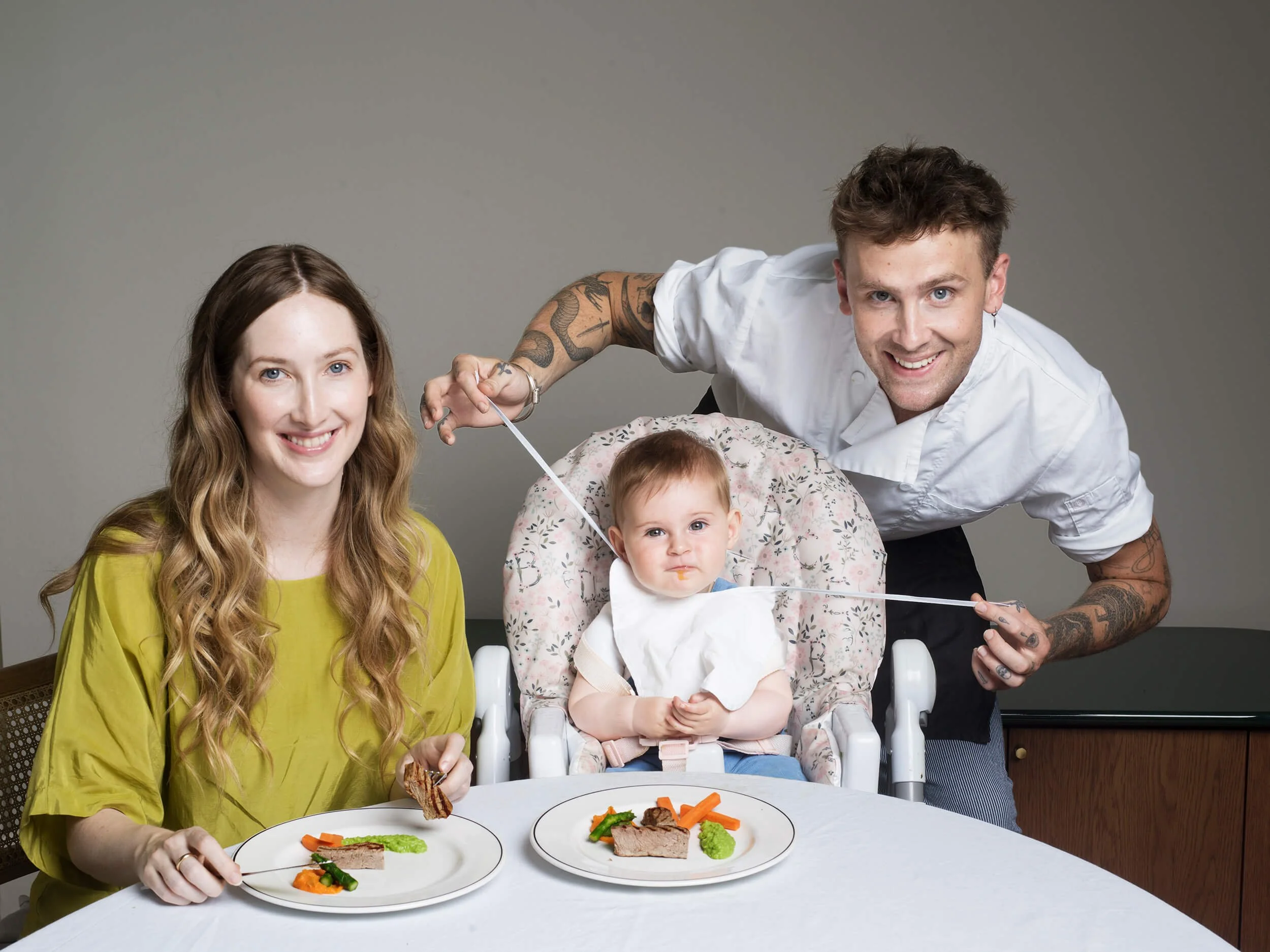 Ali, Flora and Jesse Gill