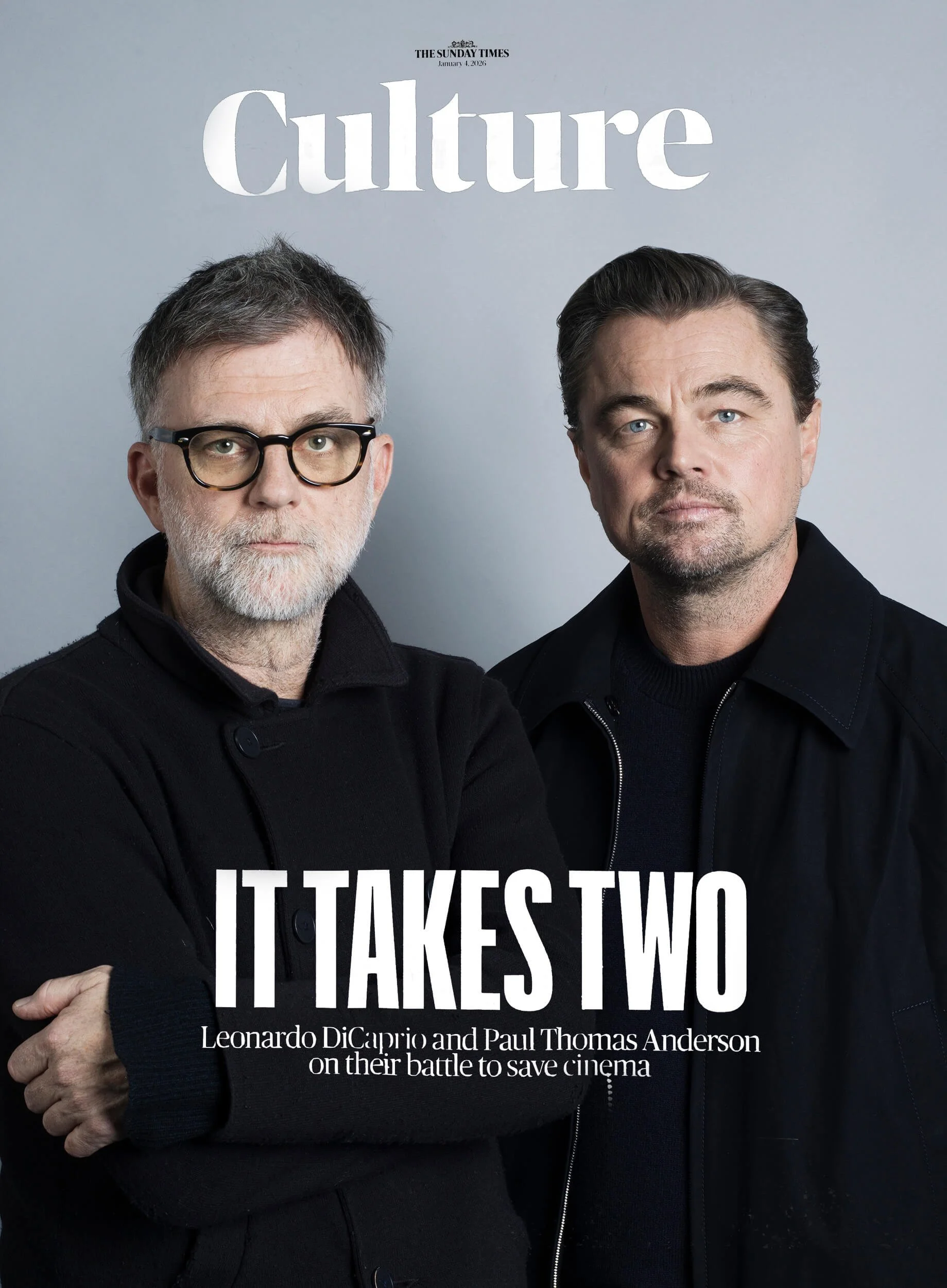 Leonardo DiCaprio and Paul Thomas Anderson