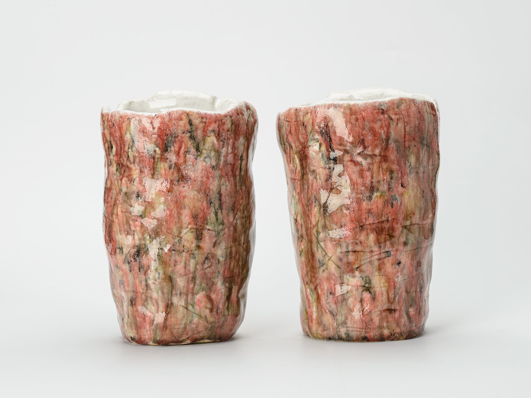Pink Monument Vases