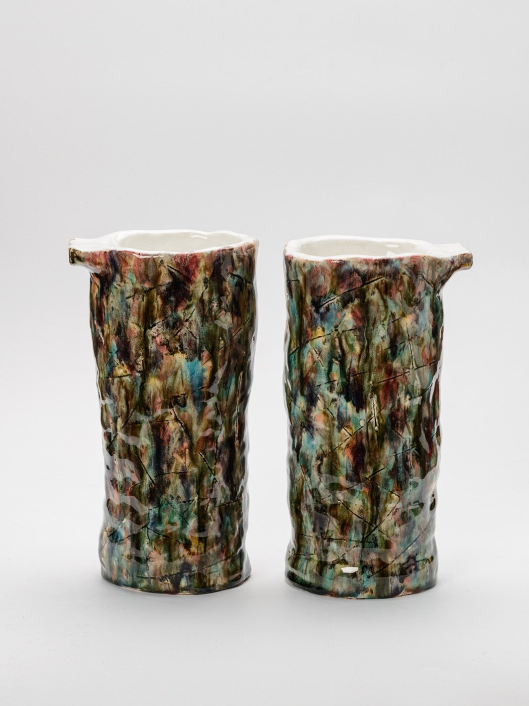 Multicolor Monument Vases