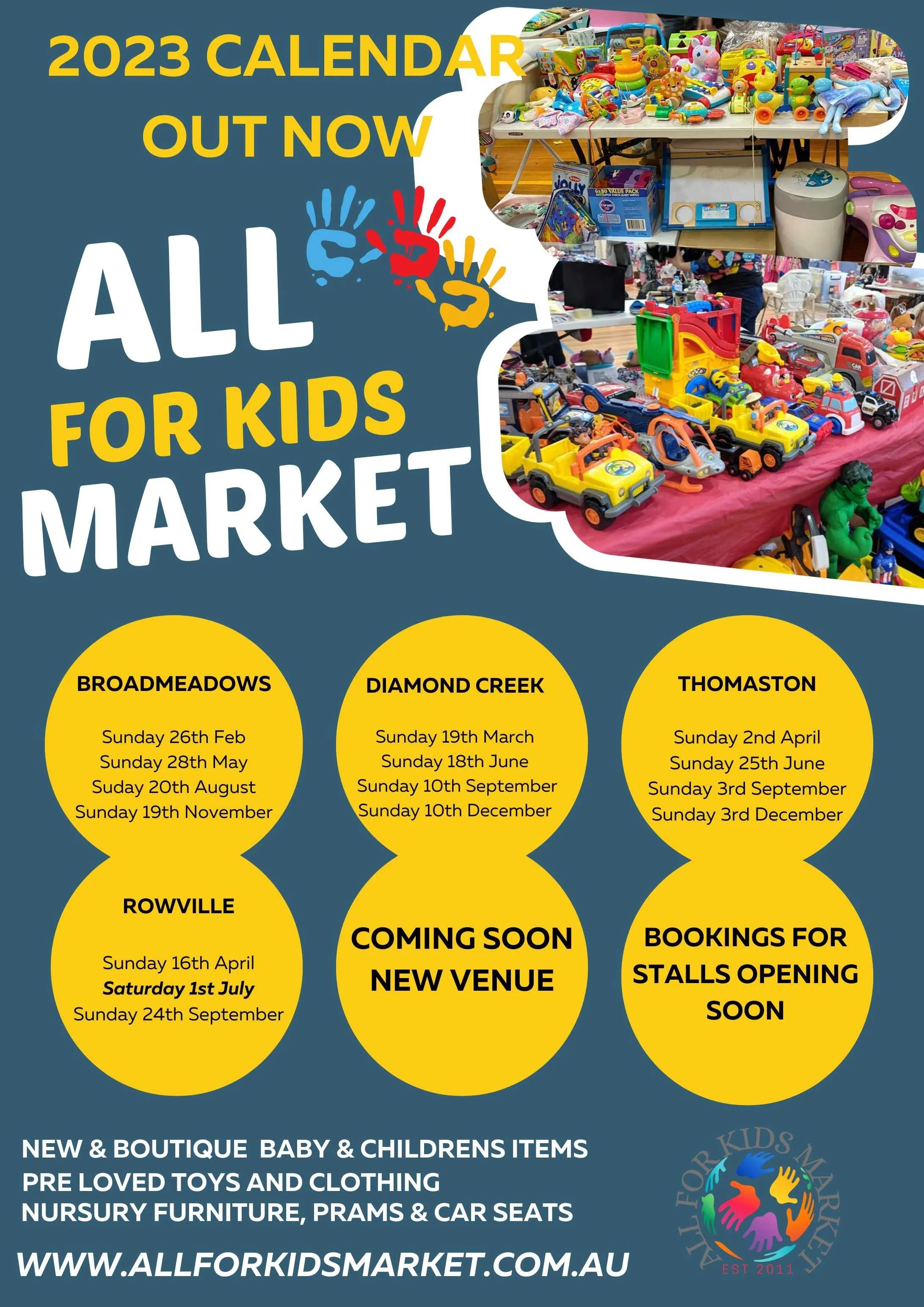 markets All For Kids Market Melbourne