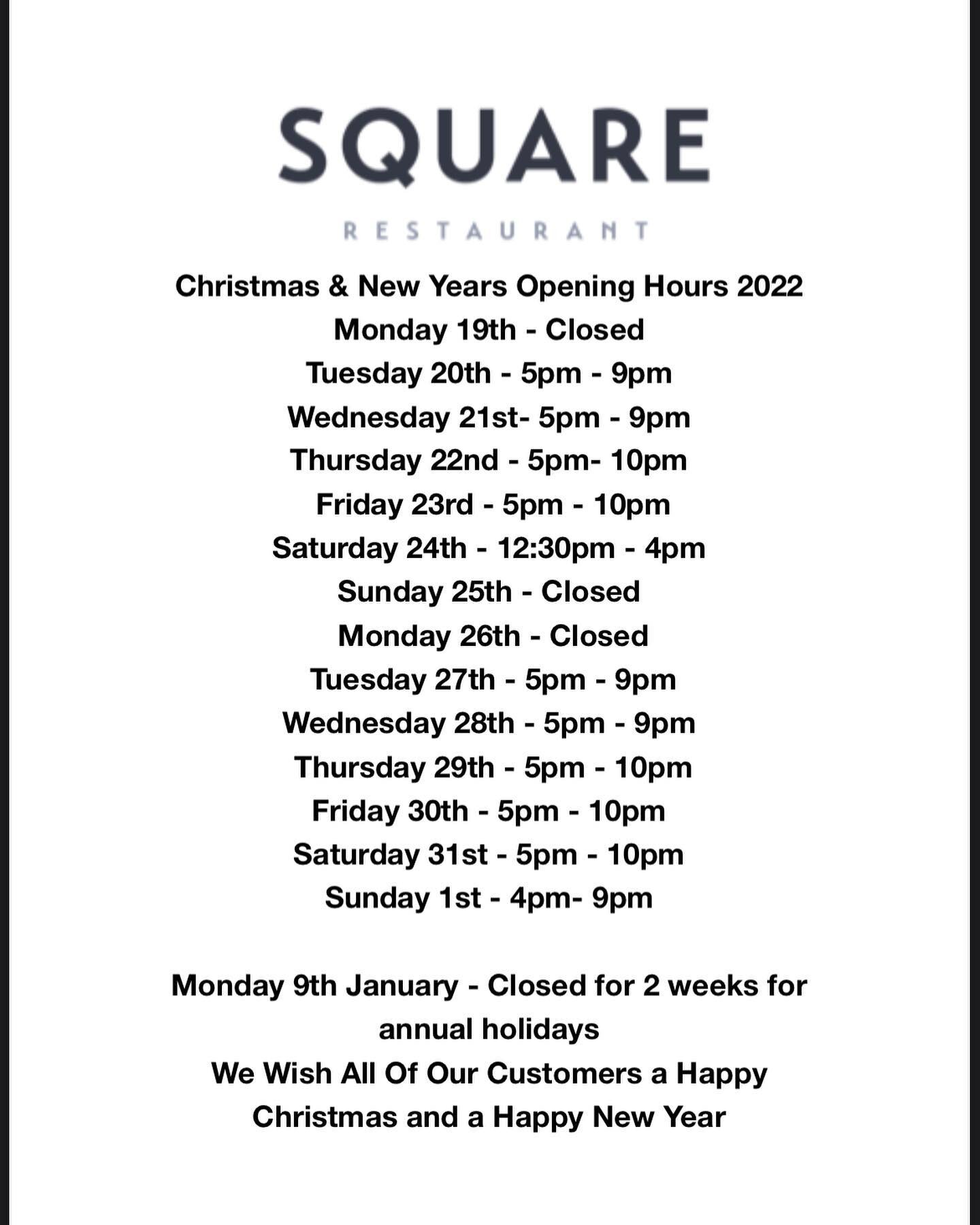 ✨CHRISTMAS HOURS ✨

Christmas season is nearly upon us and we are starting to book up fast. We are taking deposits via Stripe for all bookings in December. 
When booking it requires card details and this can only be made through our website ( not goo