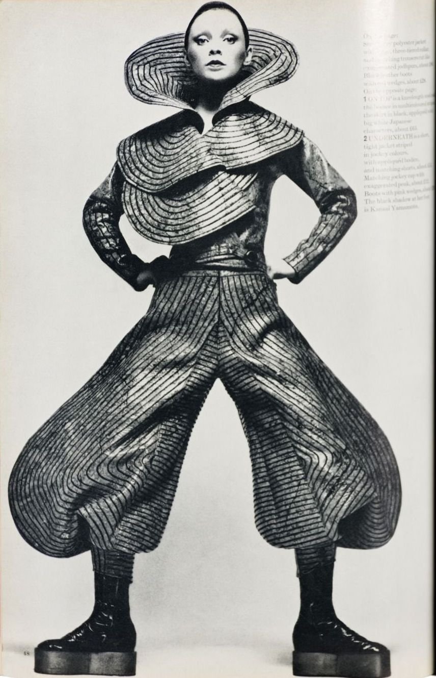 Amazing Fashion Designs by Kansai Yamamoto in the Early 1970s ~ Vintage  Everyday