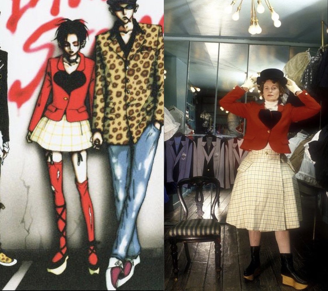Examining The Ways Punk Fashion Influenced Ai Yazawas NANA  Anime Herald