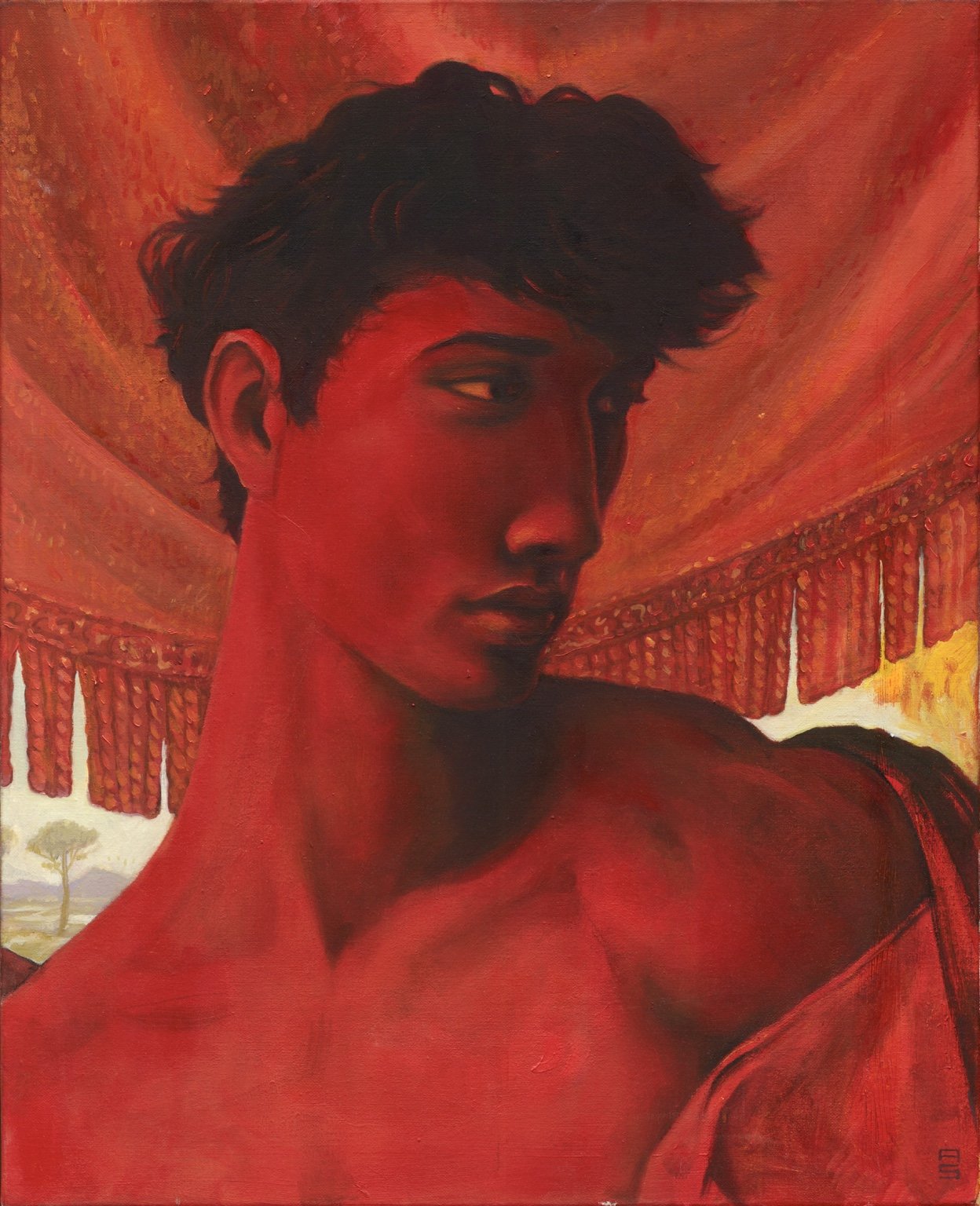 Incandescence | Oil on canvas | 40 x 50 cm