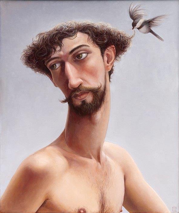 The quiet witness | Oil on canvas | 30 x 40 cm