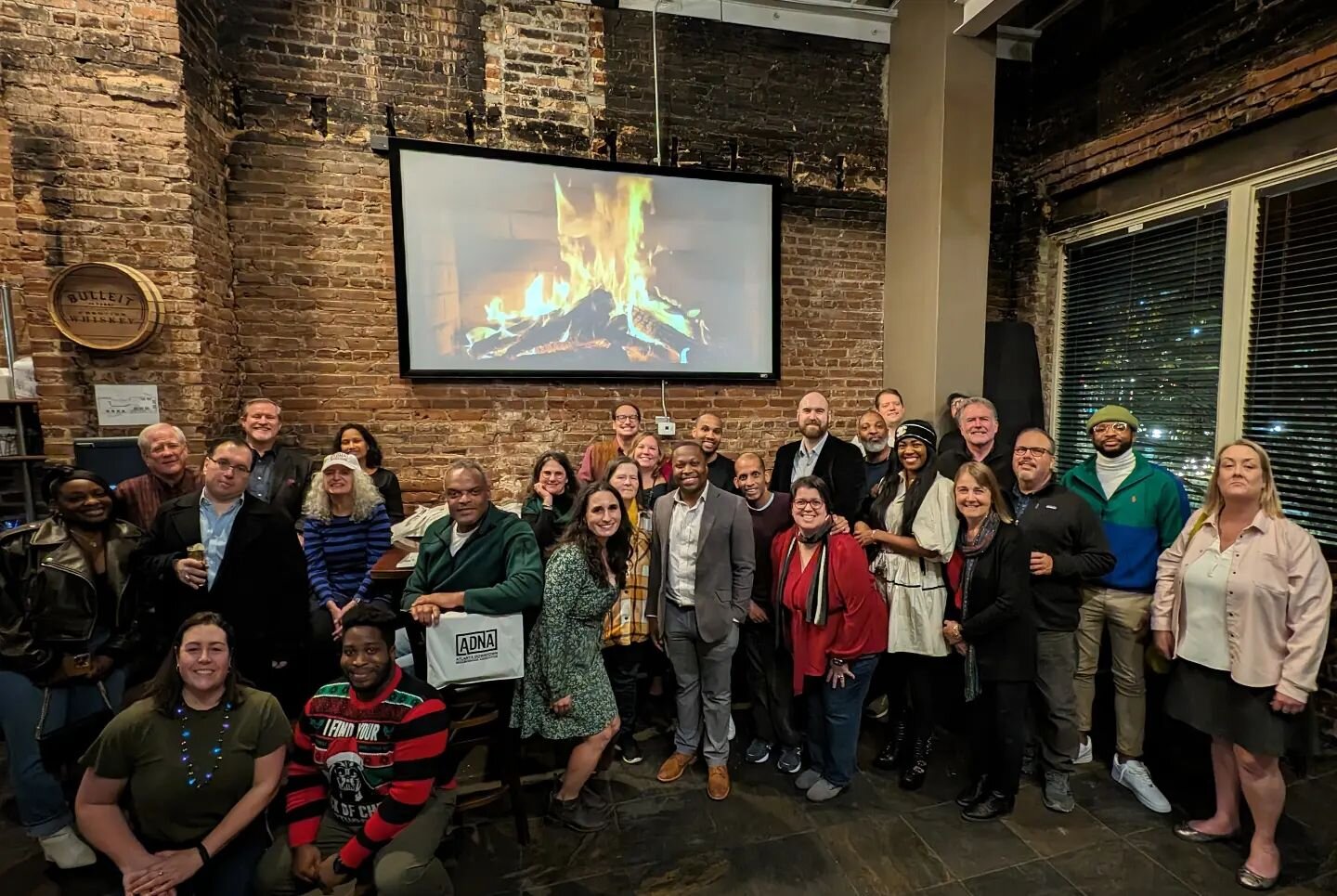 Happy Holidays to all our Downtown Neighbors! Special thanks to @parkbaratl for hosting our holiday party