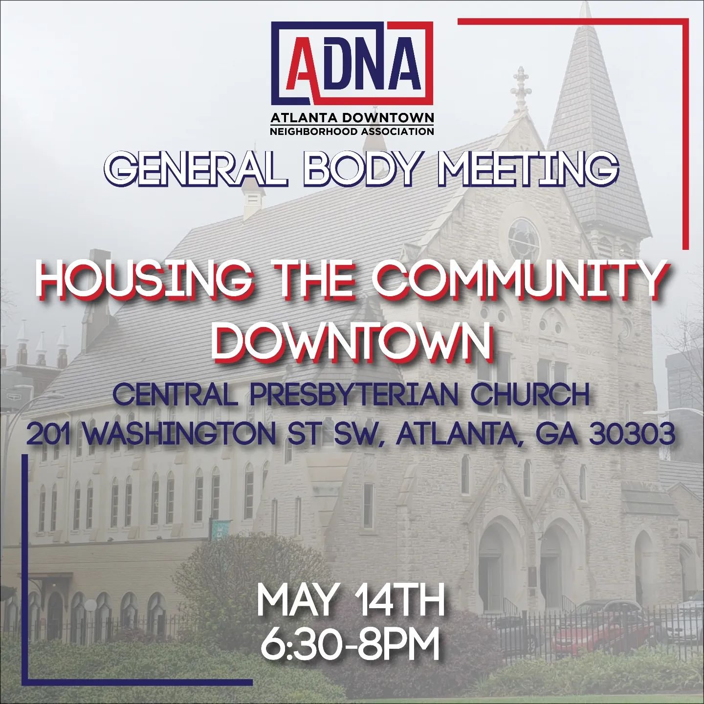 As a continuation of our visit to the Melody in April we will gather at Central Presbyterian along with Gateway Center and Hope Atlanta to further discuss supporting projects like the Melody and helping those unhoused in our Downtown community