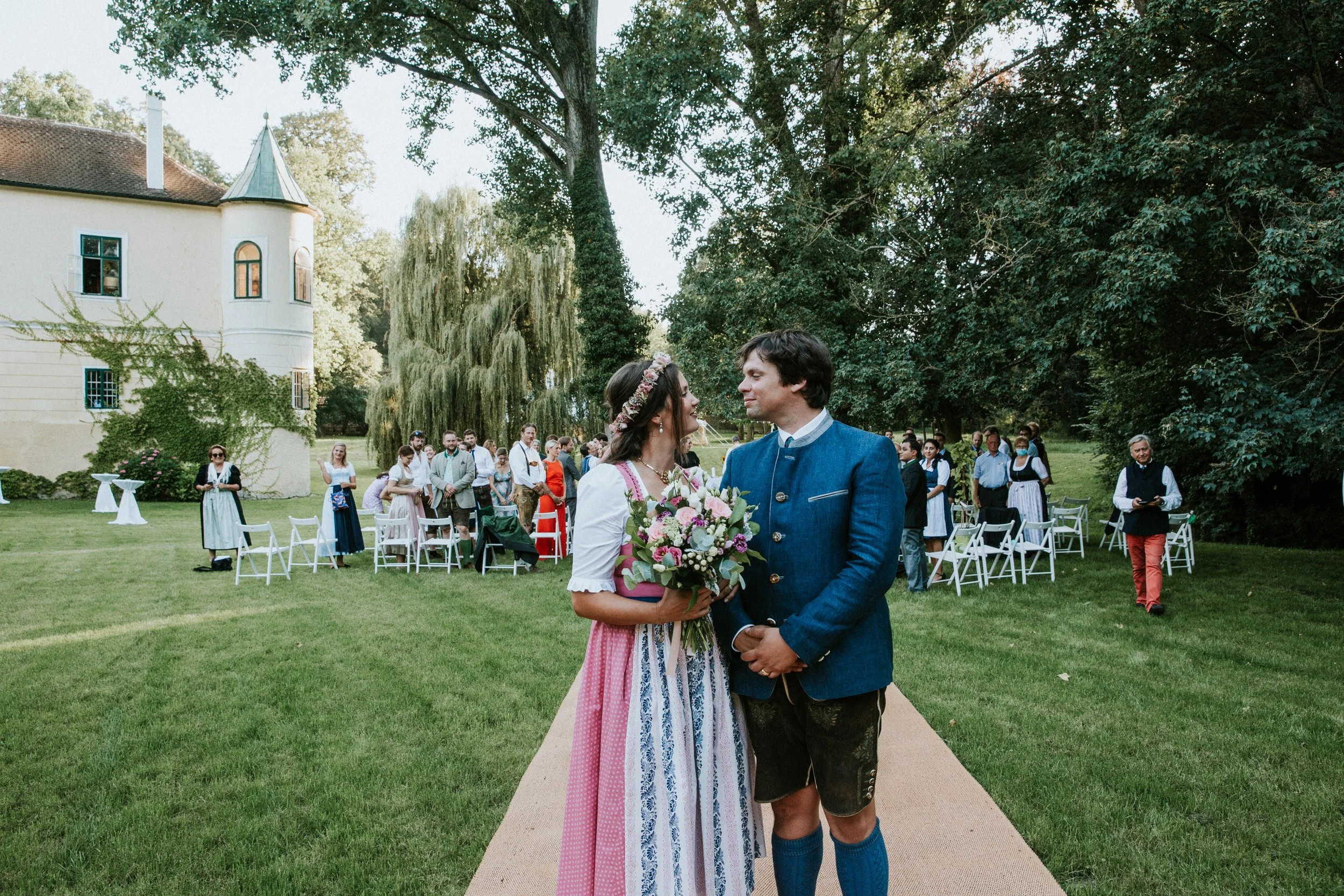 Heiraten im Schlosspark Jeutendorf – ab sofort wieder möglich