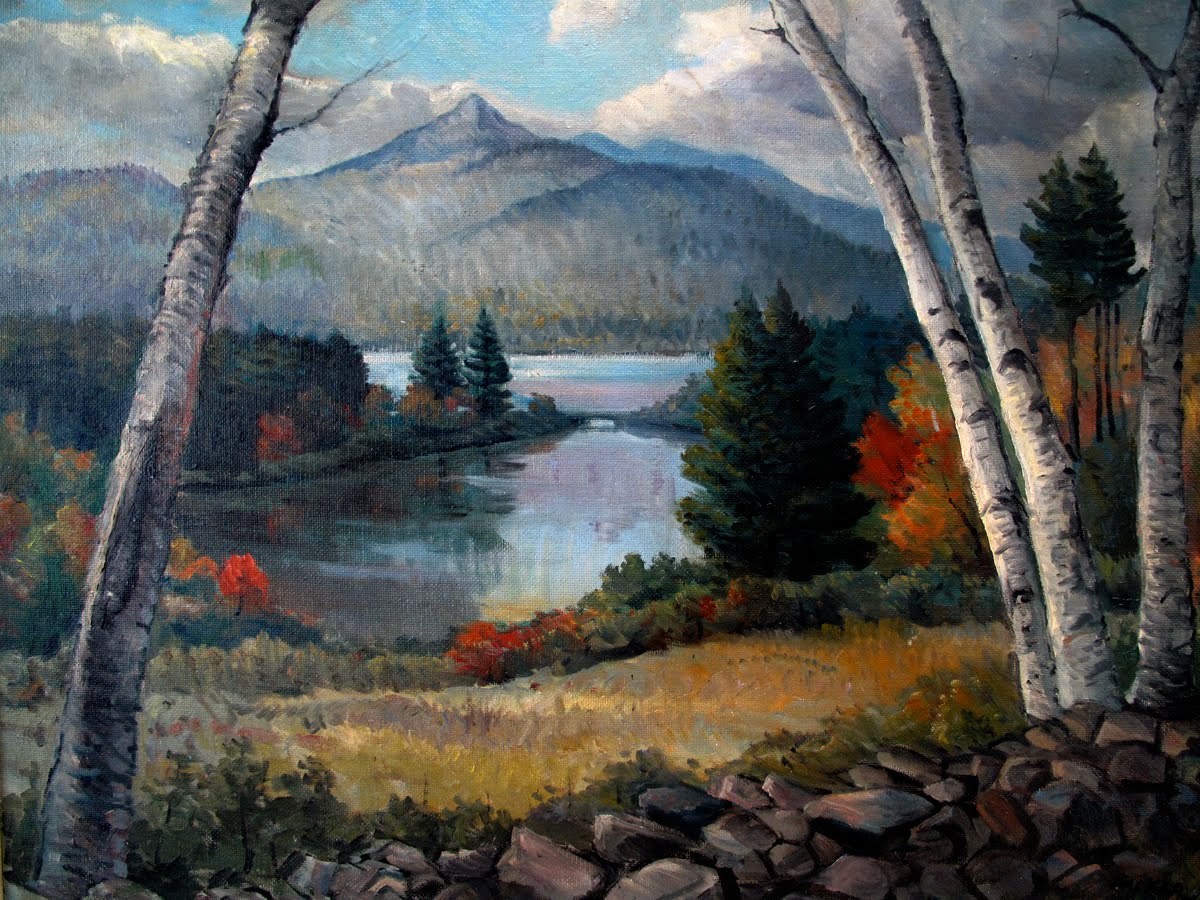 Painting of Basin View Lot, 1950s