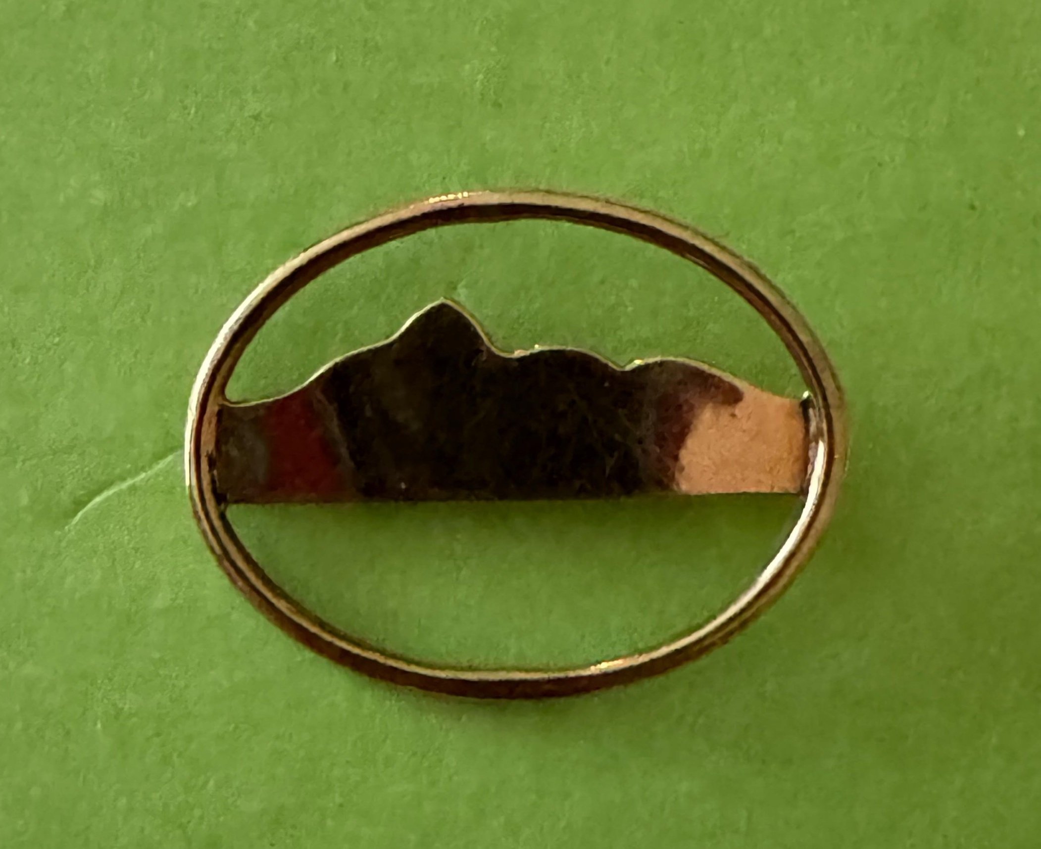 Gold Mount Chocorua pin