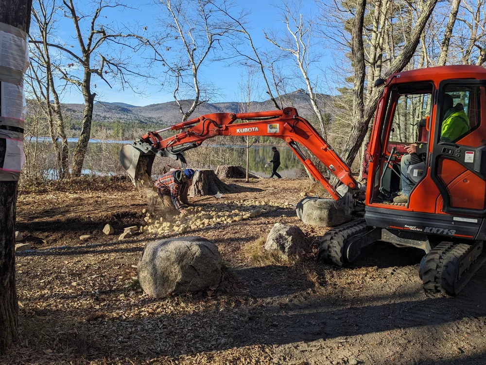 Piscataqua Landscaping on site!