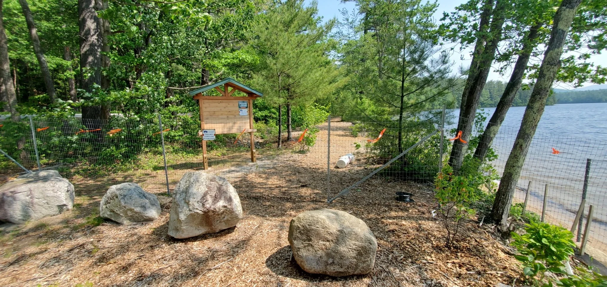 Update: Public Access Areas at Chocorua Lake