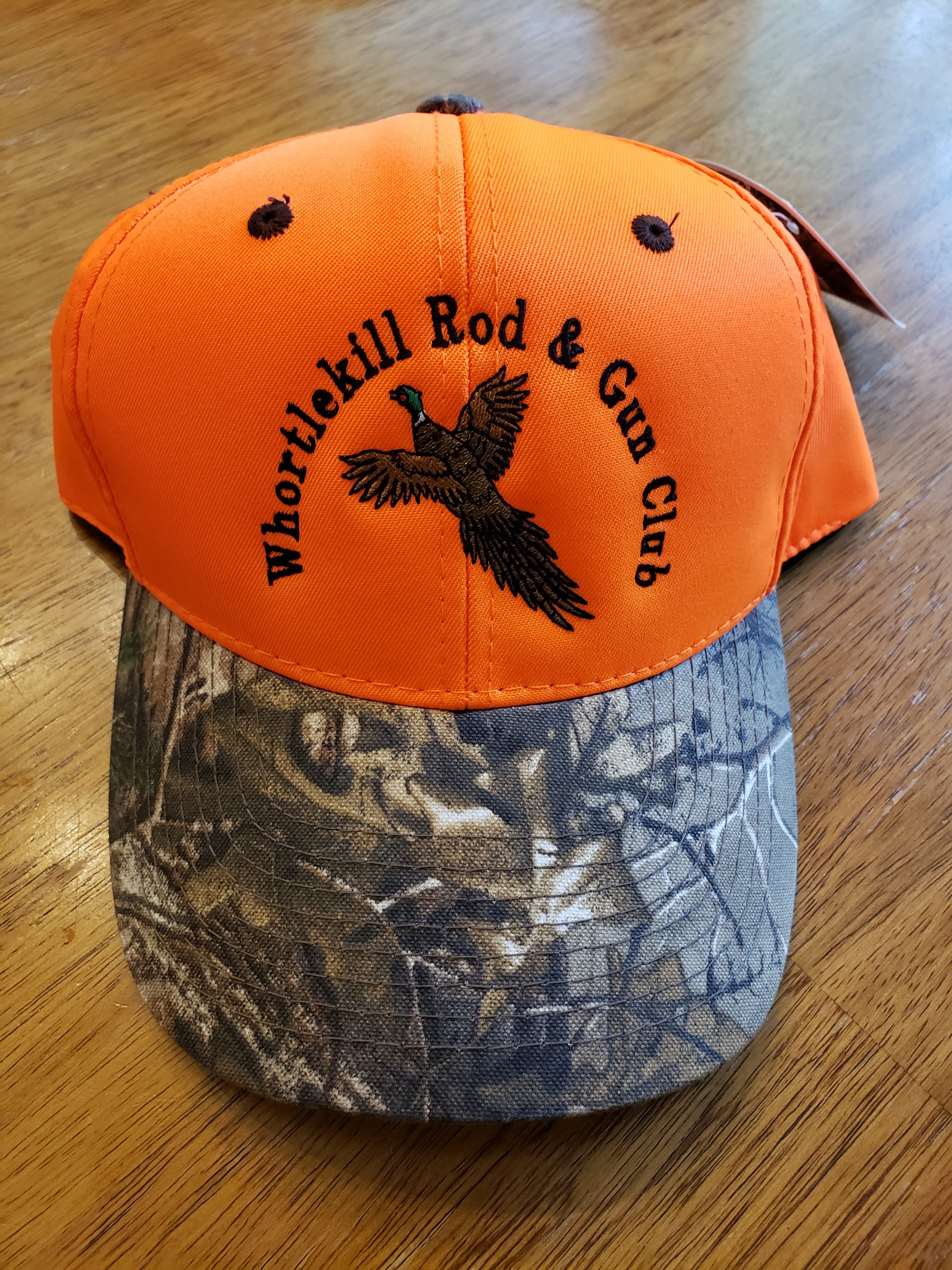 Orange Hat Camo Brim-Pheasant