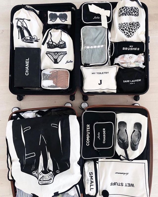 Perfect packing bags from @bagallaustralia ! #theglobalshopper #cyberchic #fabfinds #travelinstyle