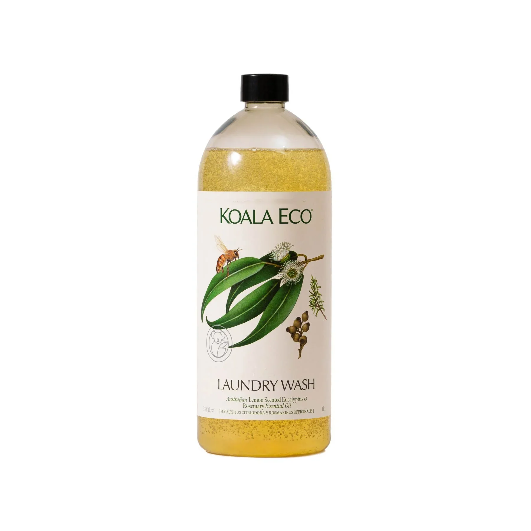 Koala Eco Natural Laundry Wash - Lemon Scented Eucalyptus & Rosemary