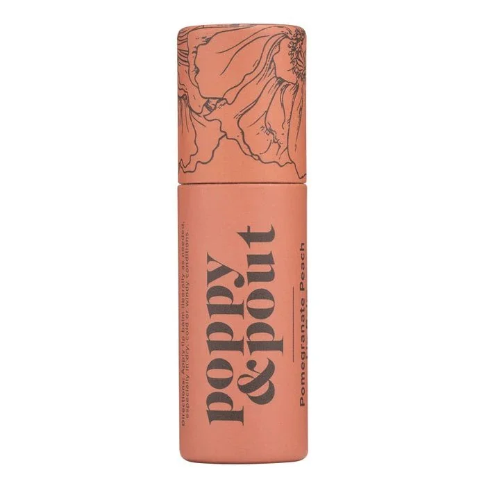 Poppy & Pout Pink Grapefruit Lip Balm