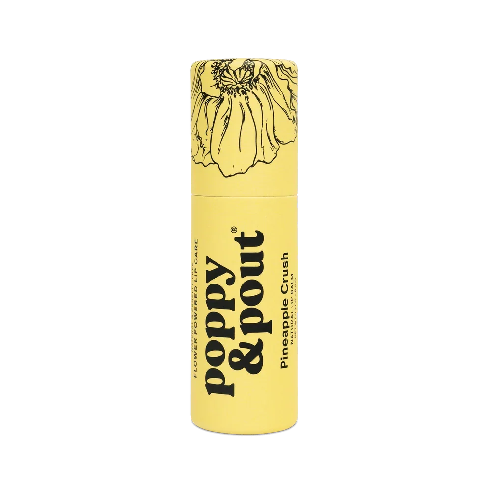 Poppy & Pout Pineapple Crush Lip Balm