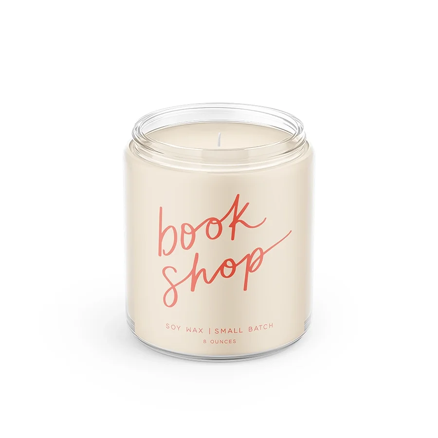 Book Shop Soy Candle