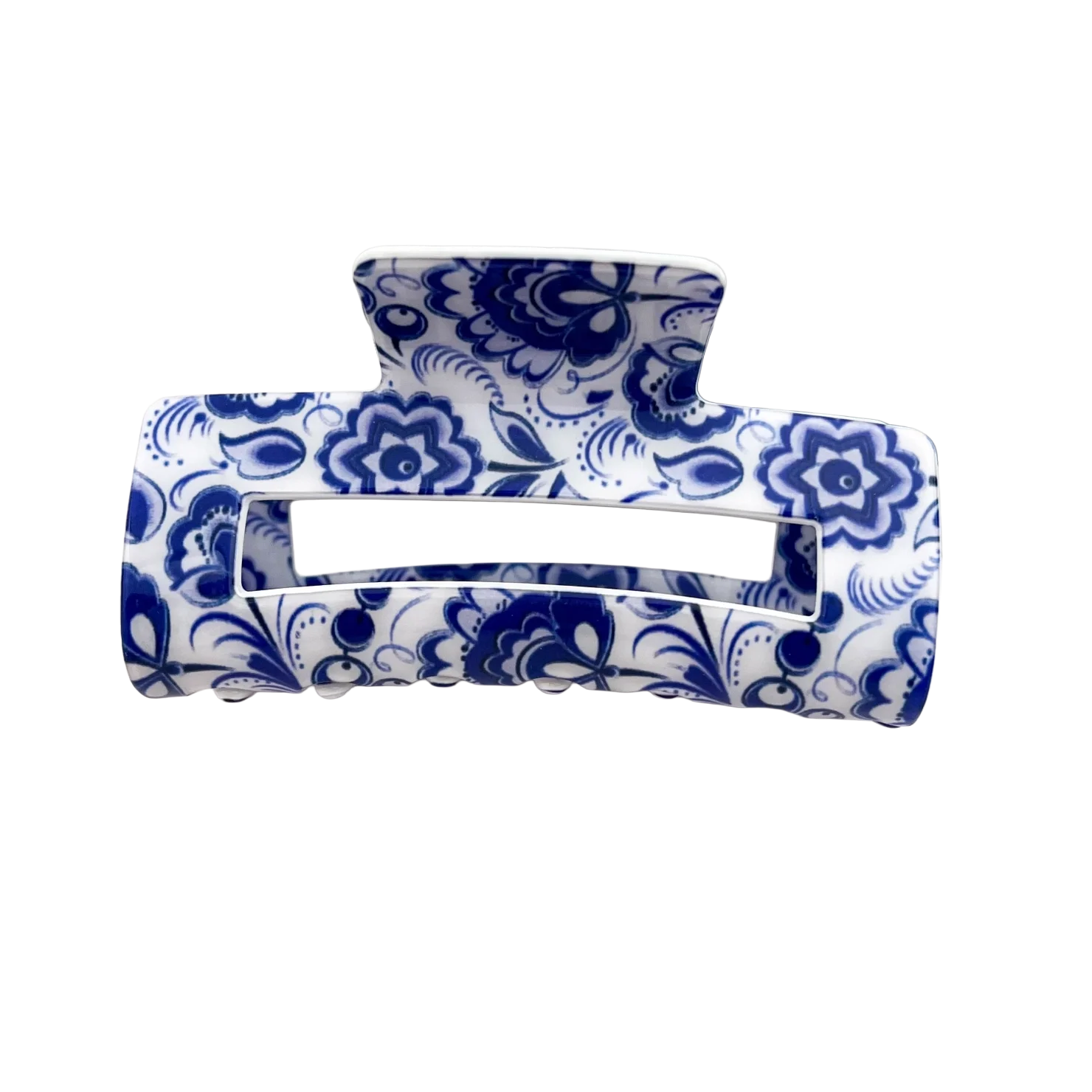 Porcelain Pattern Claw Clip