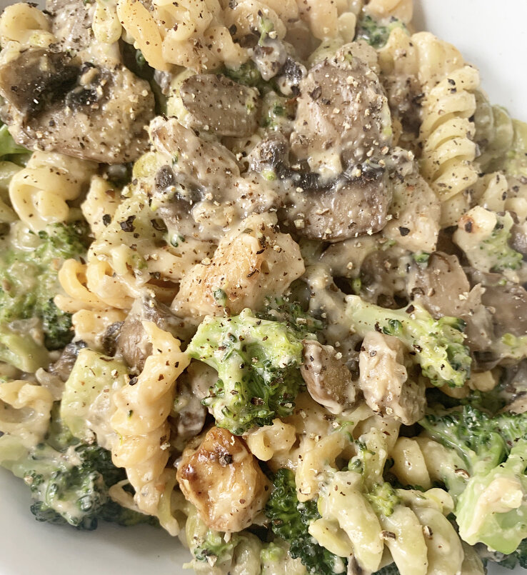Broccoli Mushroom Chicken Casserole