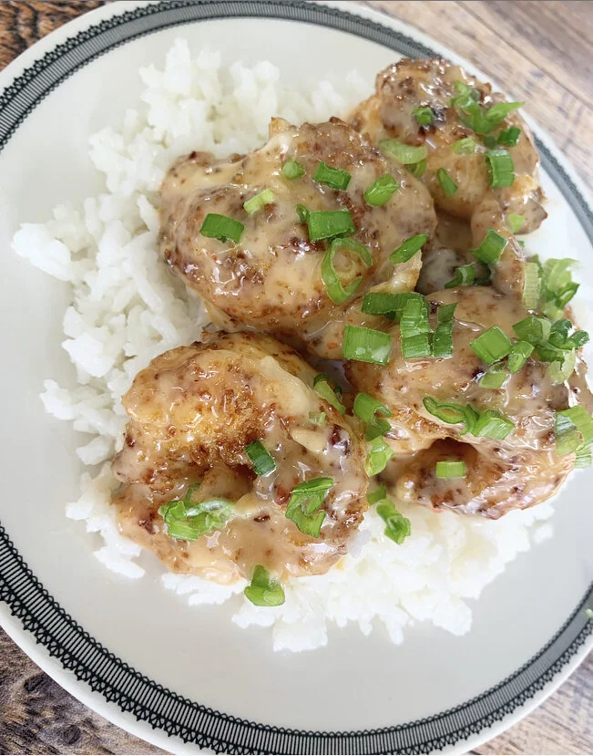 Creamy Thai Breaded Shrimp