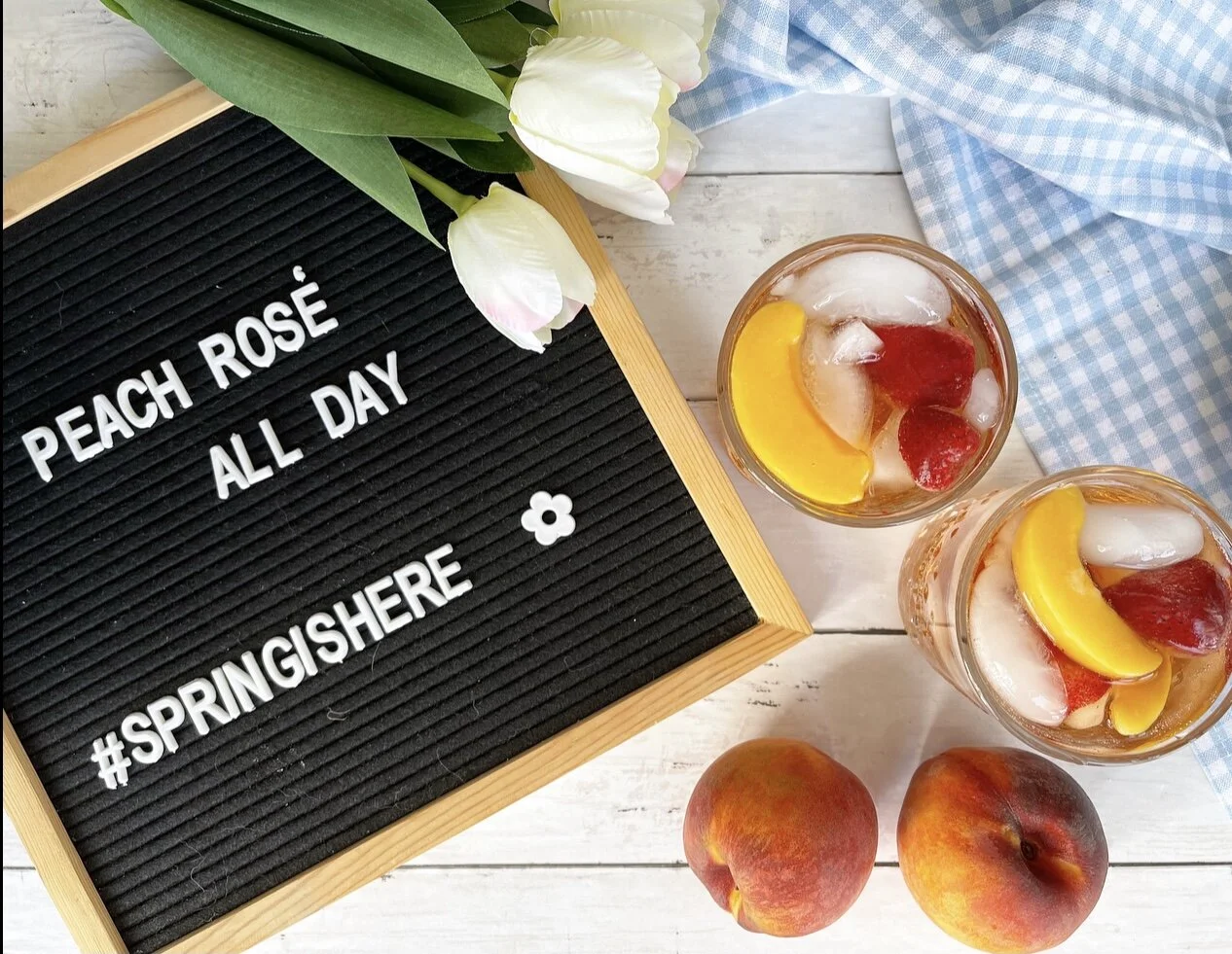 Peach Rosé Sangria