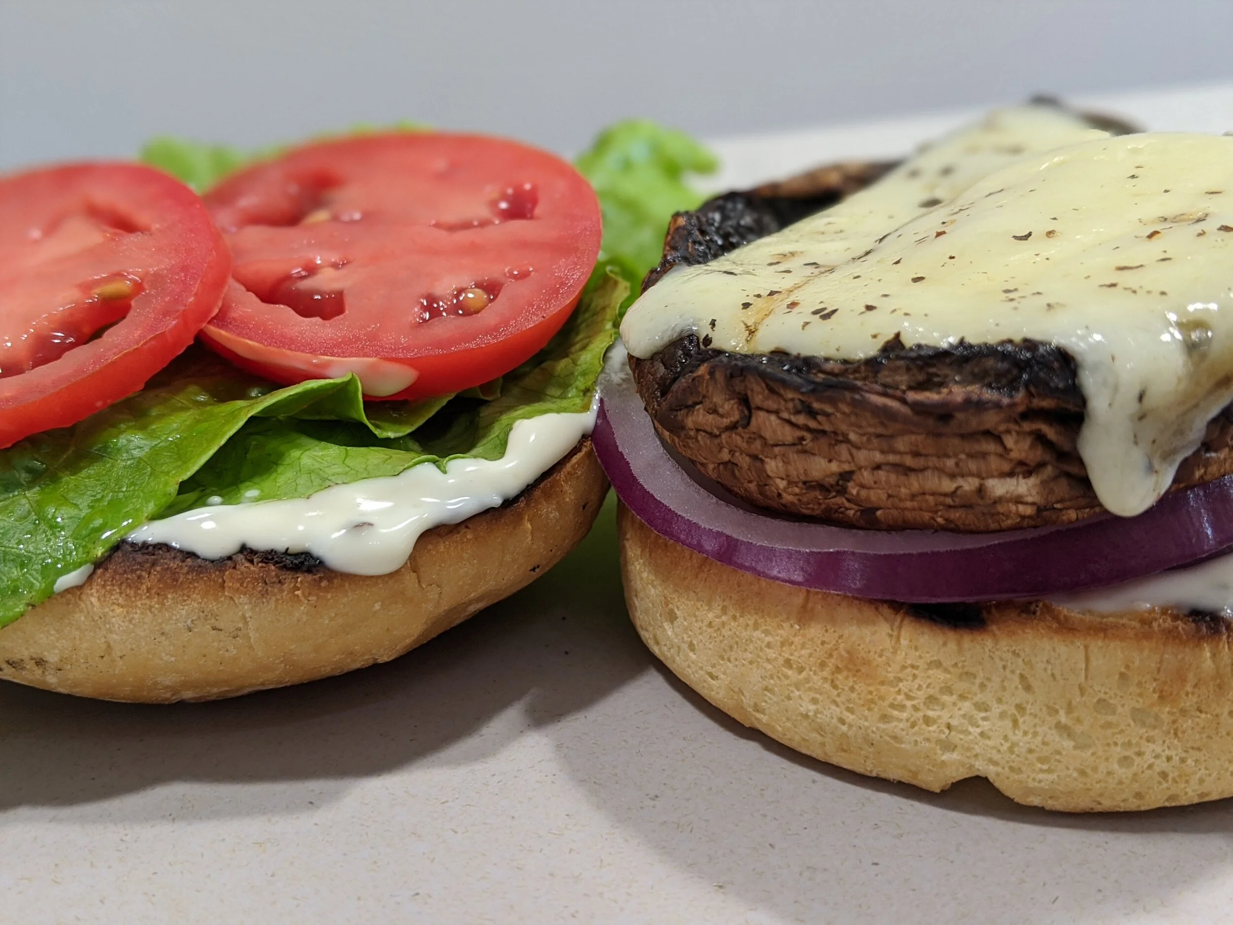 Portobello Vegetarian Burger