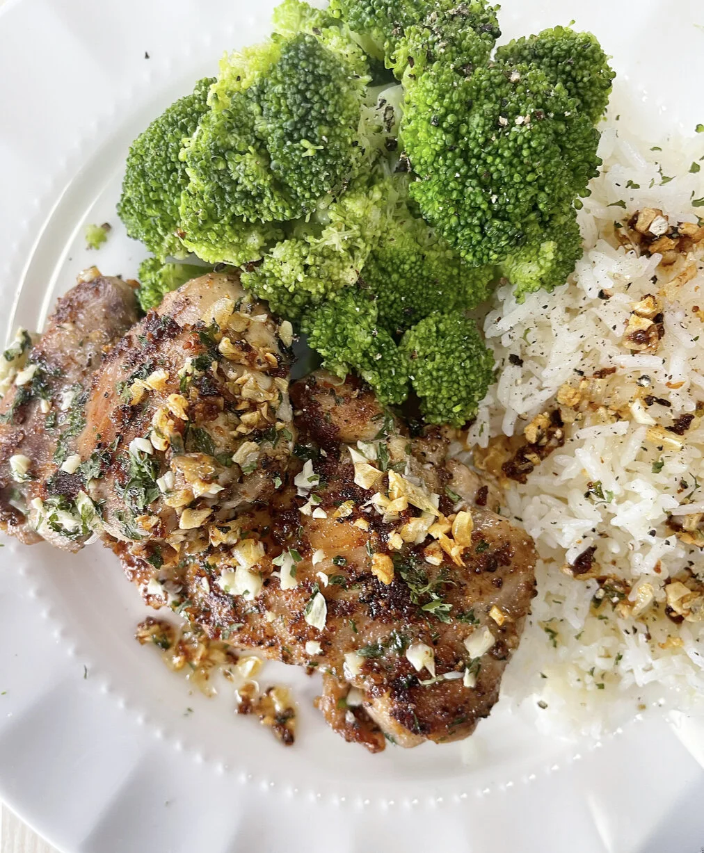 Garlic Butter Parm Chicken