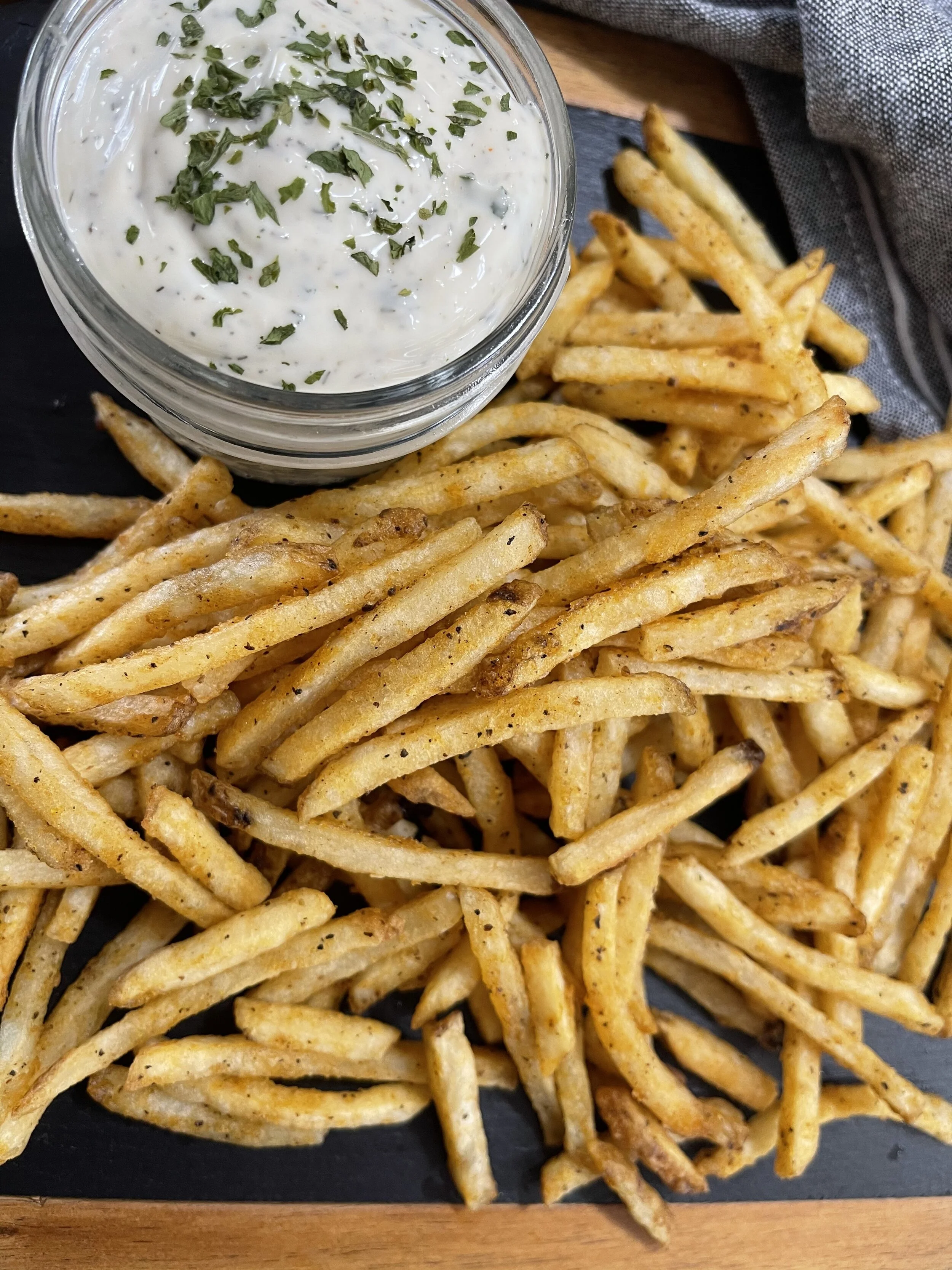 French Fries Dill Dip