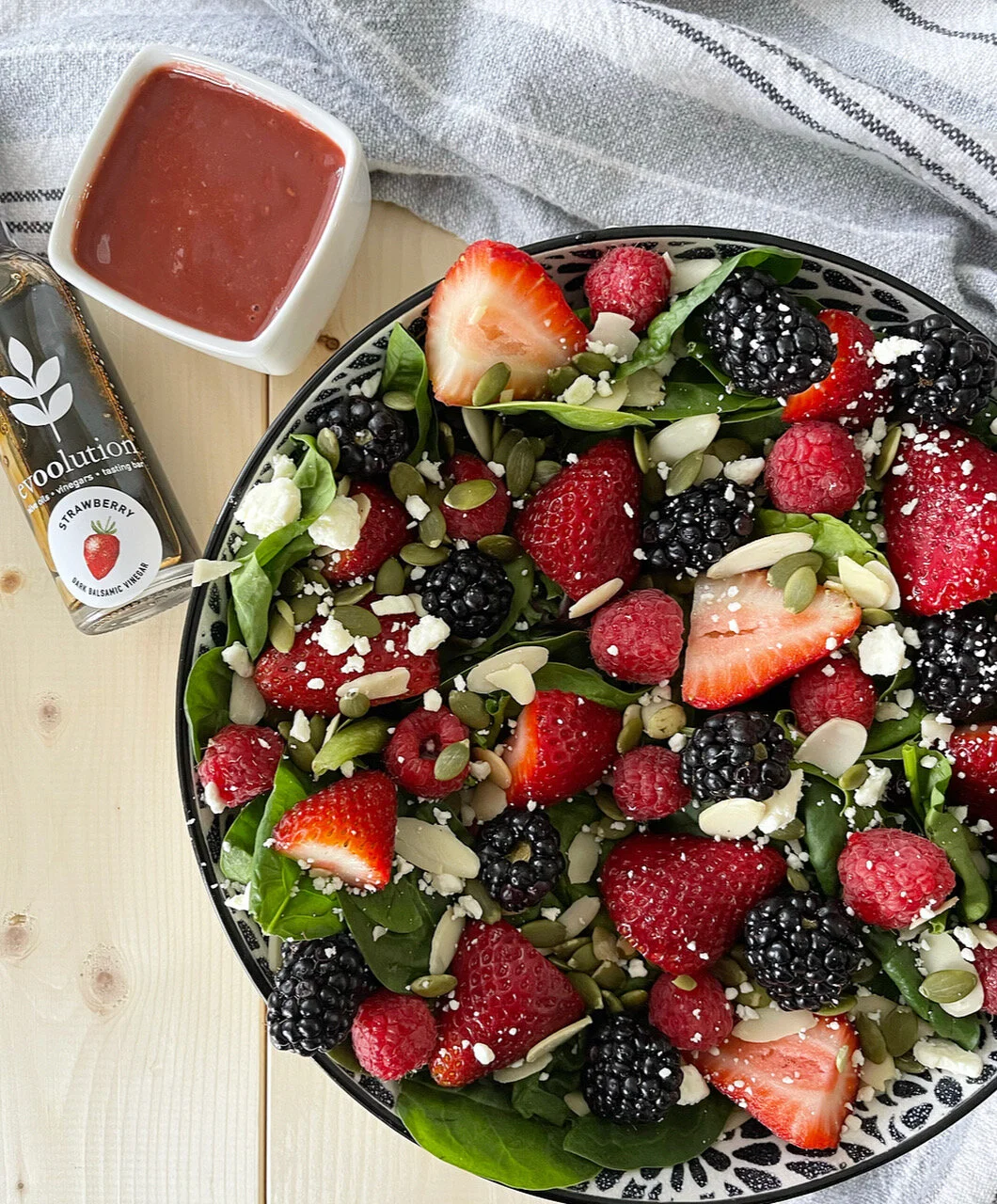 Berry Spinach Salad