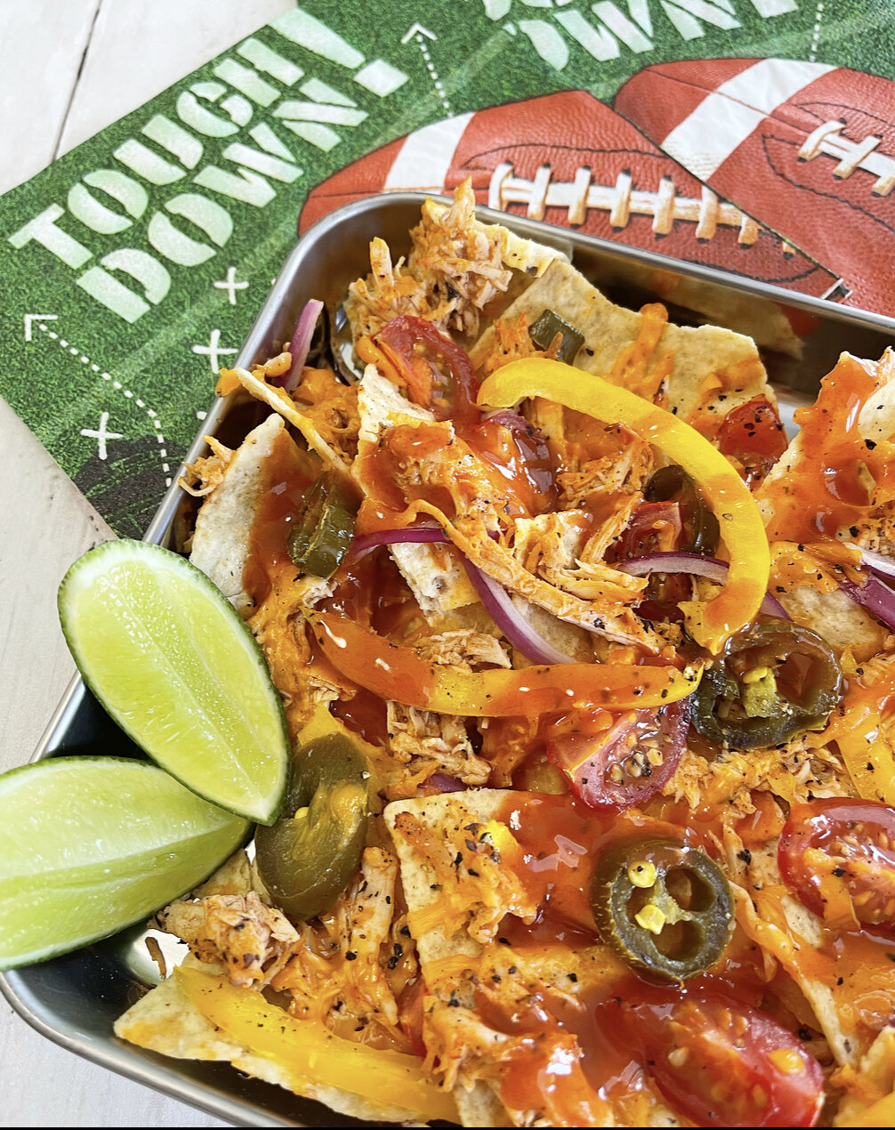 Buffalo Chicken Nachos