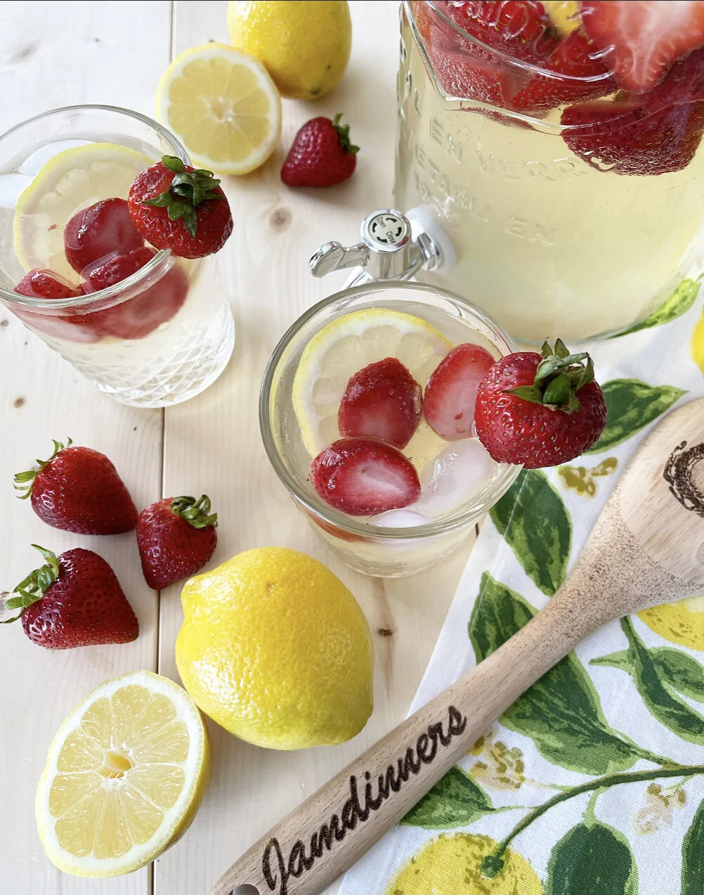 Strawberry Lemonade Sangria