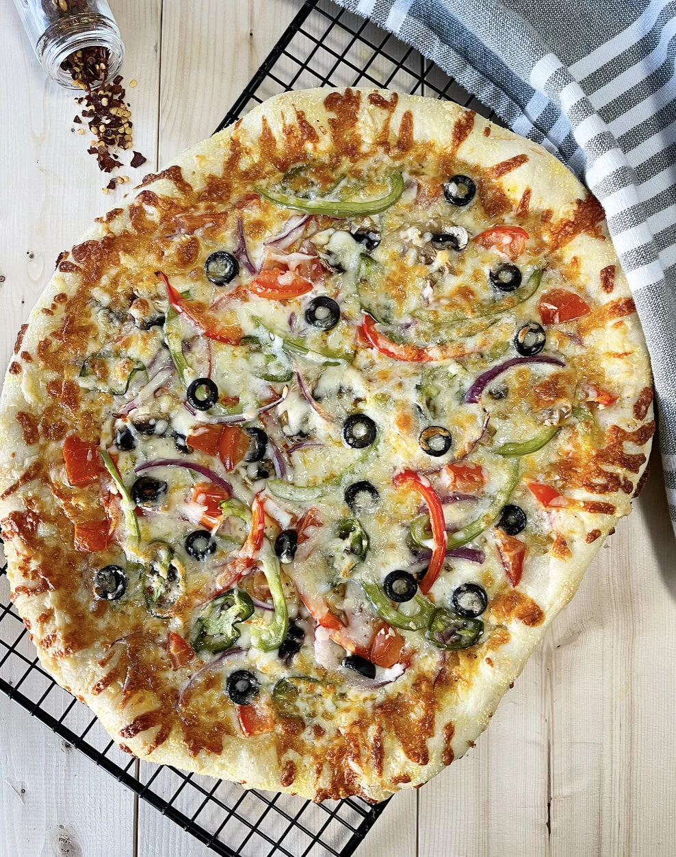 EASY Veggie Pizza