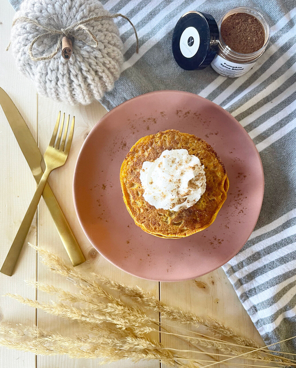 Easy Pumpkin Pancakes