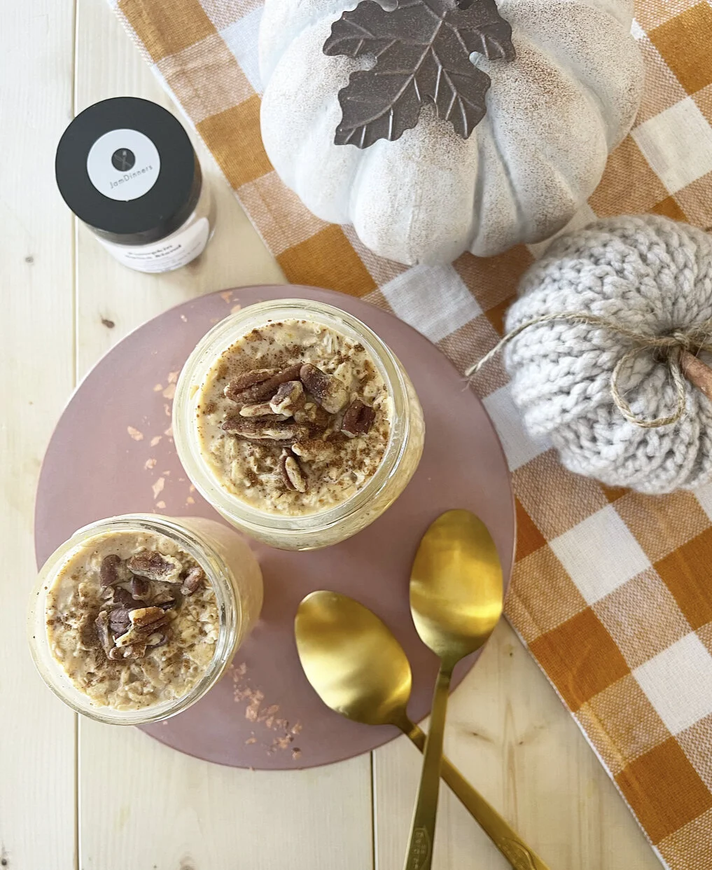 Overnight Pumpkin Oats